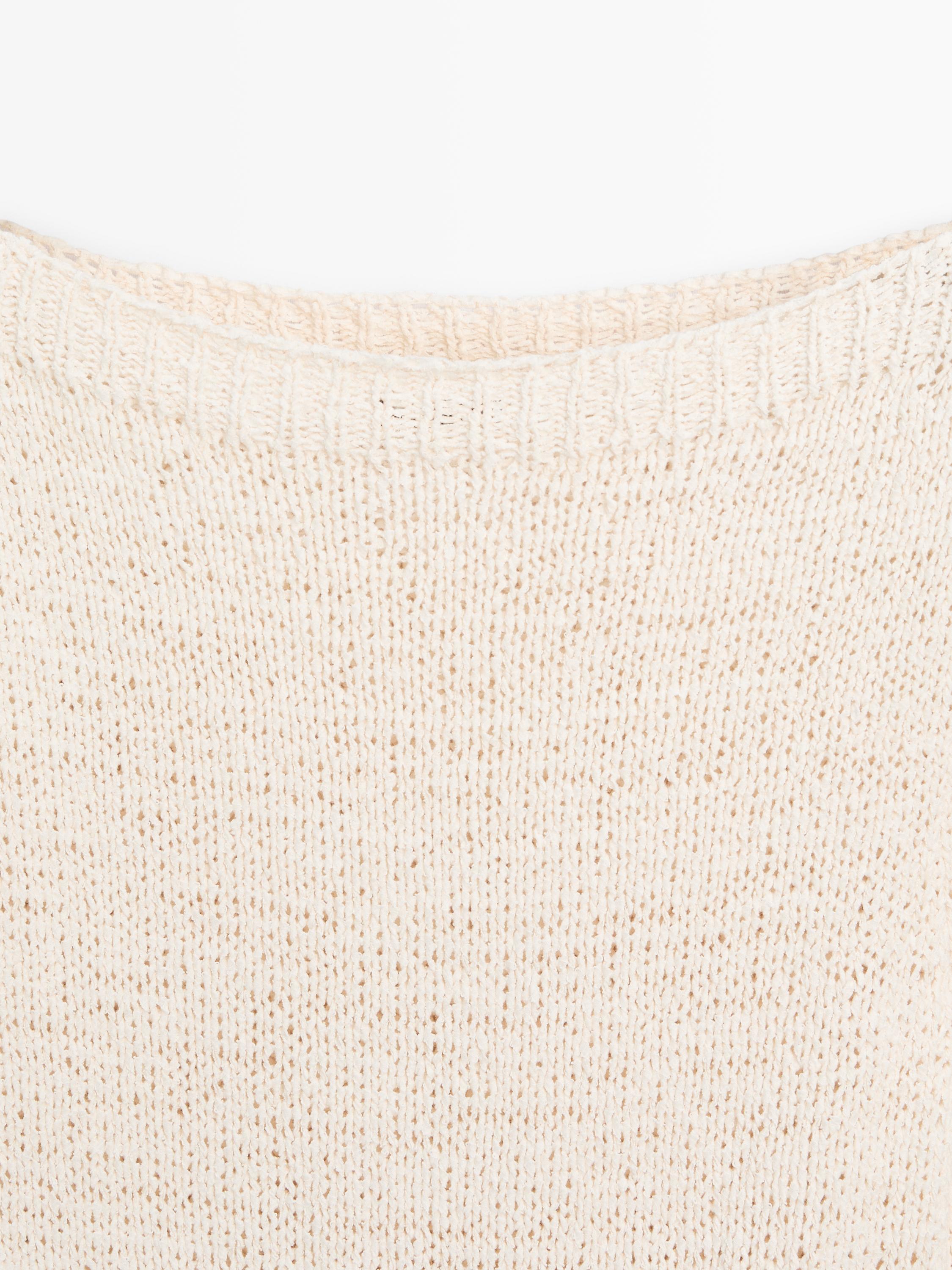 Combined asymmetric midi dress
